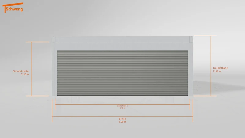 #DE Schweng Flachdachcarport C600 (ID jjrnmw) #MTG
