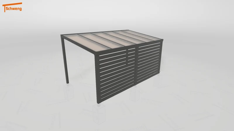 #DE Schweng Terrassenüberdachung S400 (ID bkj9yq)