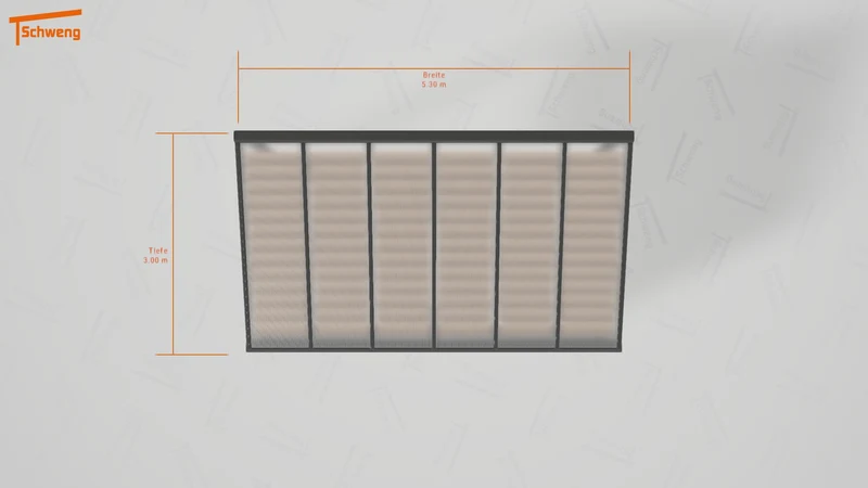 #DE Schweng Terrassenüberdachung S400 (ID bkj9yq)