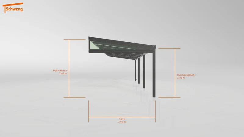 #DE Schweng Terrassenüberdachung S400 (ID 775qp7)