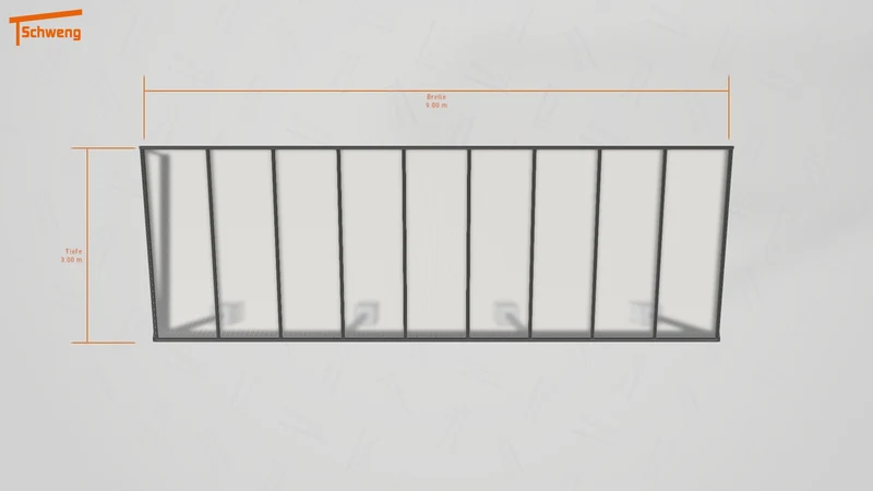 #DE Schweng Terrassenüberdachung S400 (ID 775qp7)