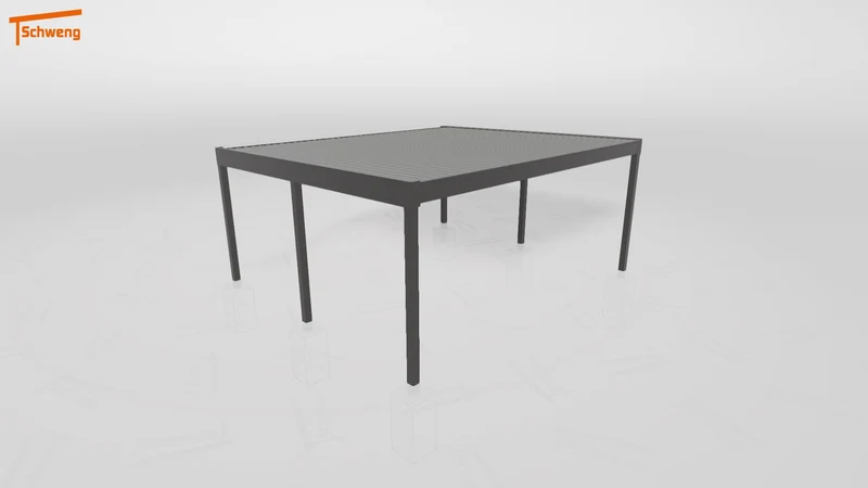 #DE Schweng Flachdachcarport C600 (ID zbxjmy) #MTG