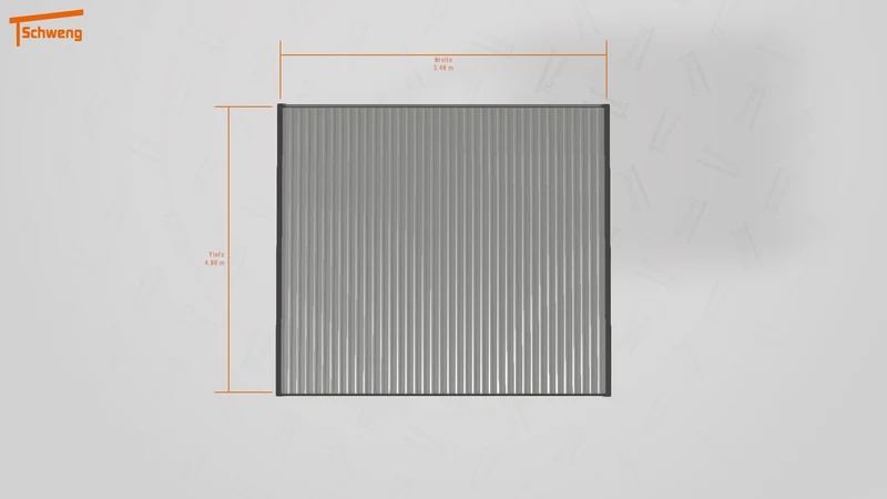 #DE Schweng Flachdachcarport C600+ (ID w3y7qb) #MTG