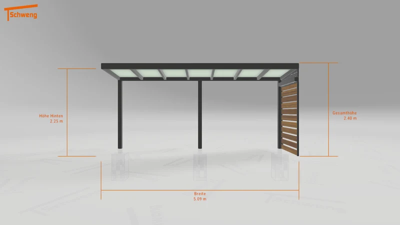 #DE Schweng Terrassenüberdachung S350 (ID 857d87)