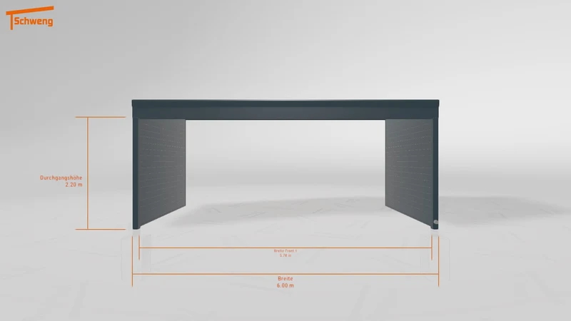 #DE Schweng Terrassenüberdachung S400 (ID 9wxnd5)