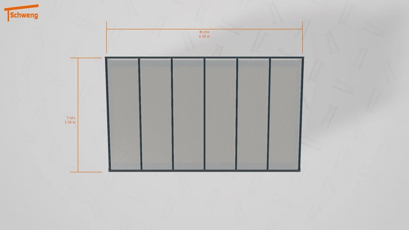 #DE Schweng Terrassenüberdachung S400 (ID 9wxnd5)