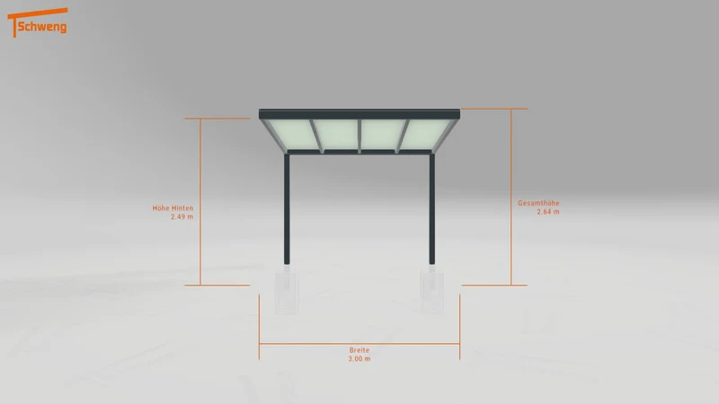 #DE Schweng Terrassenüberdachung S350 (ID 2qbjgj)