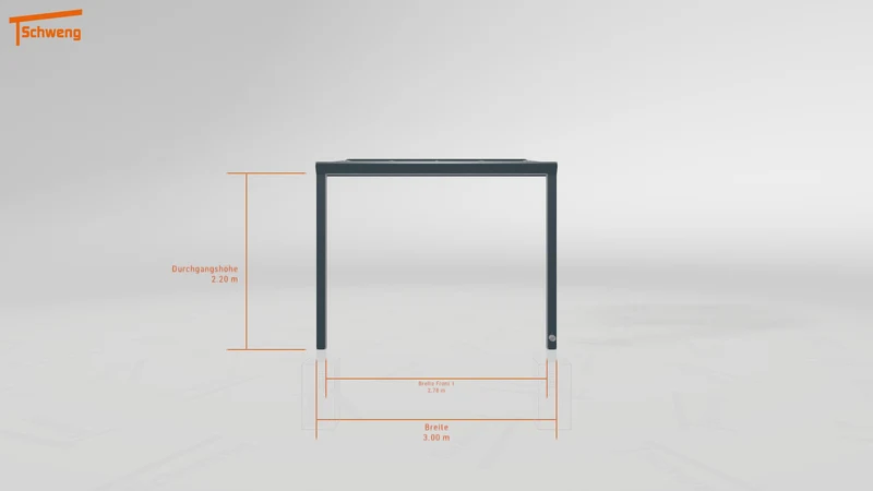 #DE Schweng Terrassenüberdachung S400 (ID dvz5wq)