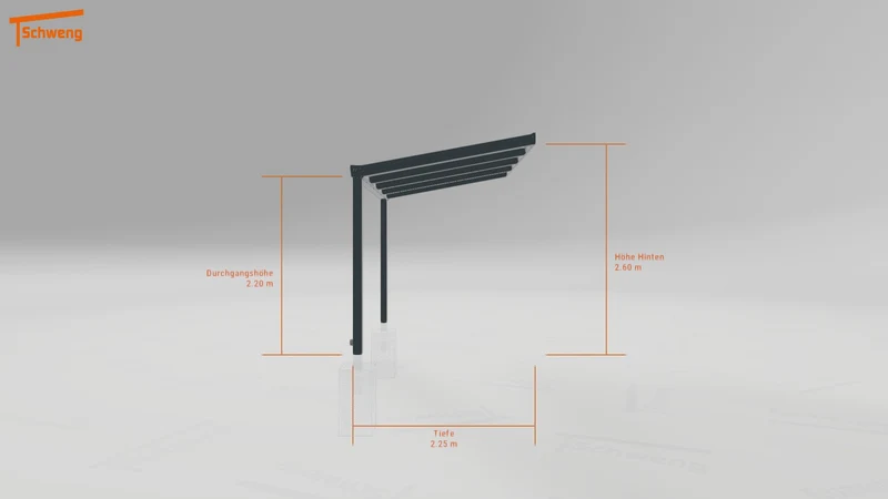 #DE Schweng Terrassenüberdachung S400 (ID dvz5wq)