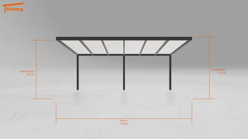 #DE Schweng Pultdachcarport S350 (ID rjrw3d) #MTG