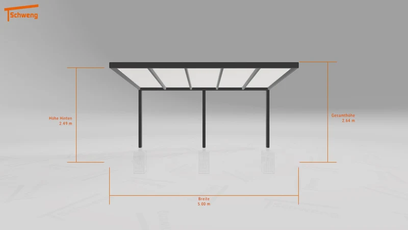 #DE Schweng Terrassenüberdachung S350 (ID jjrbp7)