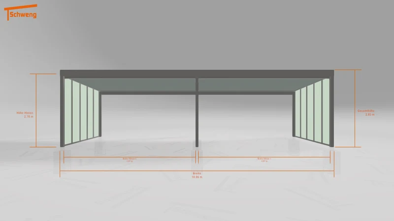 #DE Schweng Terrassenüberdachung S350 (ID 33pm2z)