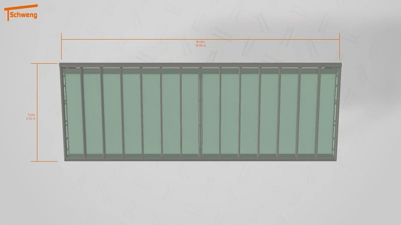 #DE Schweng Terrassenüberdachung S350 (ID 33pm2z)