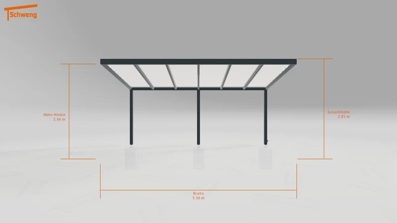 #DE Schweng Terrassenüberdachung S400 (ID w3yzy3)