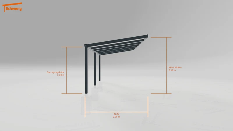 #DE Schweng Terrassenüberdachung S400 (ID w3yzy3)