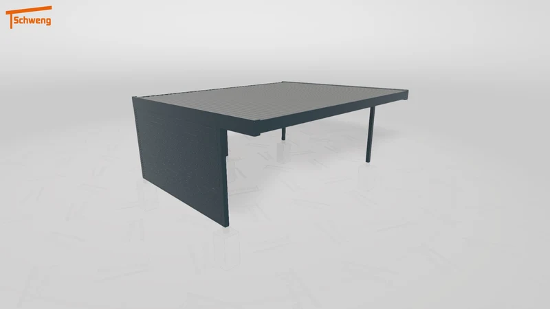 #DE Schweng Flachdachcarport C600 (ID 857nbw) #MTG