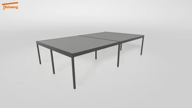 #DE Schweng Flachdachcarport C600 (ID 42vx72) #MTG