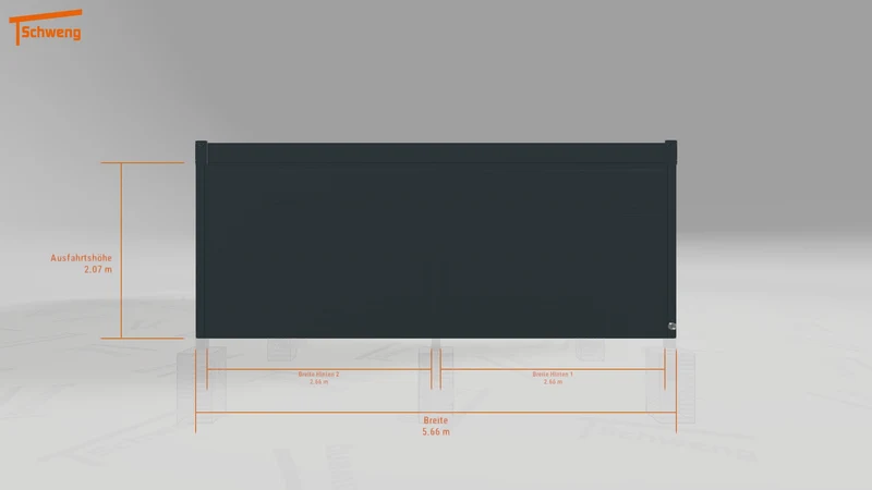 #AT Schweng Flachdachcarport C600 (ID x75983) #MTG