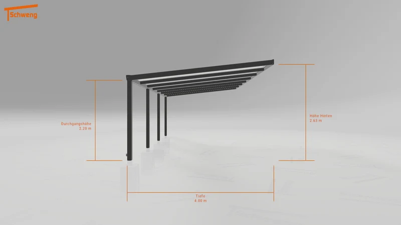 #DE Schweng Pultdachcarport S400 (ID zbxkk9) #MTG