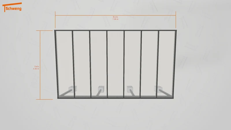 #DE Schweng Pultdachcarport S400 (ID zbxkk9) #MTG