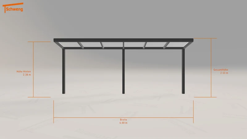 #DE Schweng Terrassenüberdachung S350 (ID 85dx8w)