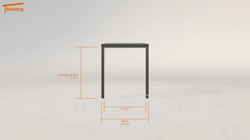#DE Schweng Terrassenüberdachung S350 (ID yg83qb)