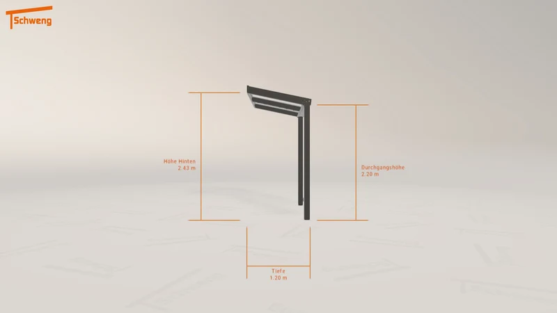 #DE Schweng Terrassenüberdachung S350 (ID yg83qb)
