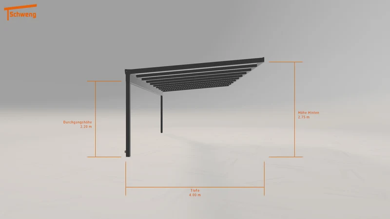 #AT Schweng Terrassenüberdachung S400 (ID 9wn289)