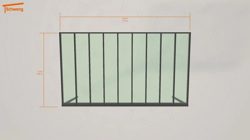 #AT Schweng Terrassenüberdachung S400 (ID 9wn289)