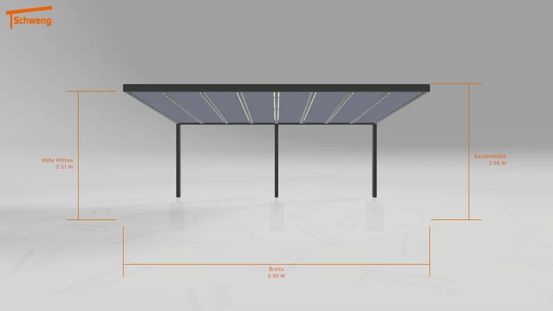 #DE Schweng Terrassenüberdachung S350 (ID v49pgb)
