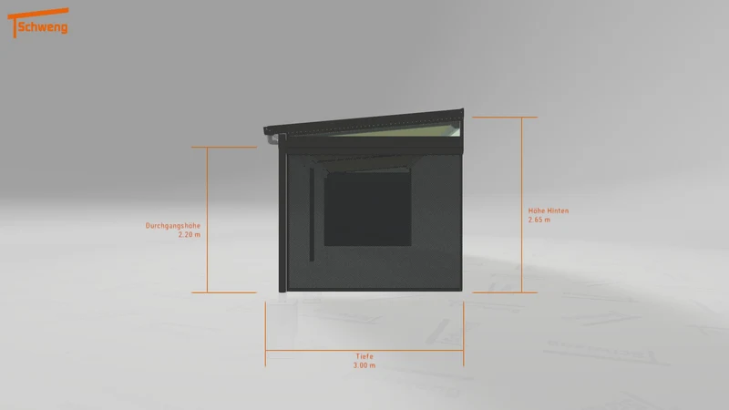 #DE Schweng Terrassenüberdachung S350 (ID jjrndw)