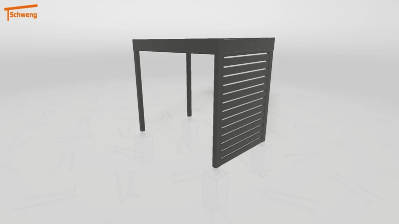 #DE Schweng Flachdachcarport C600+ (ID 42vkyz)