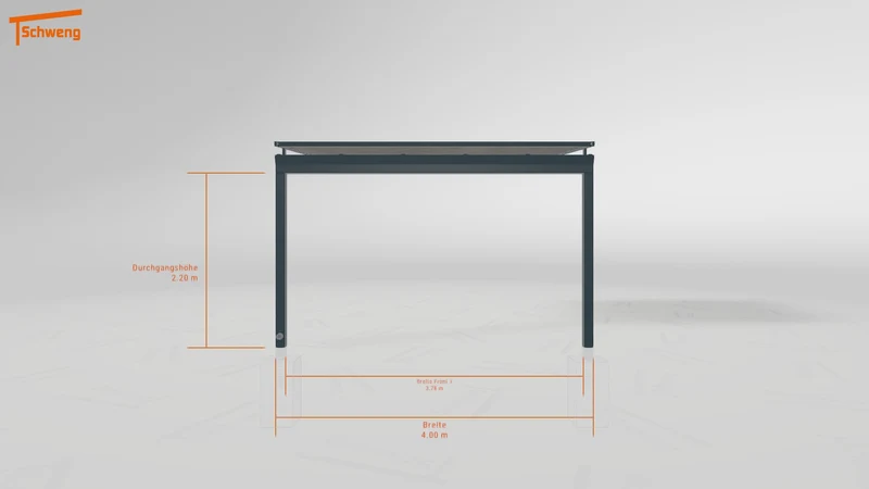 #DE Schweng Terrassenüberdachung S350 (ID pbq8dk)