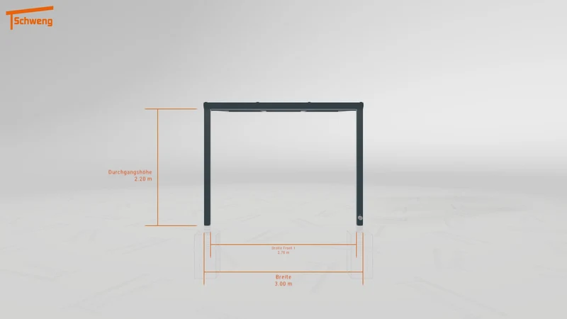 #DE Schweng Terrassenüberdachung S350 (ID dvzqnr)