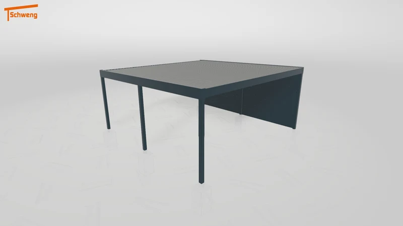 #DE Schweng Flachdachcarport C600 (ID 7759kz) #MTG