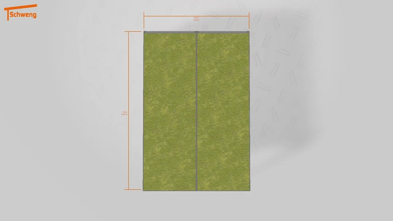 #DE Schweng Flachdachcarport C600+ (ID dvz82n) #MTG