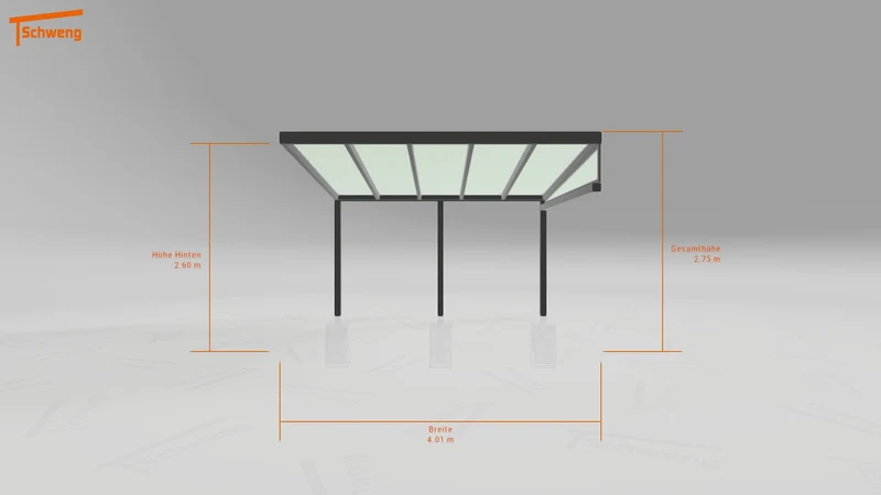 #DE Schweng Pultdachcarport S350 (ID 42vkpg) #MTG