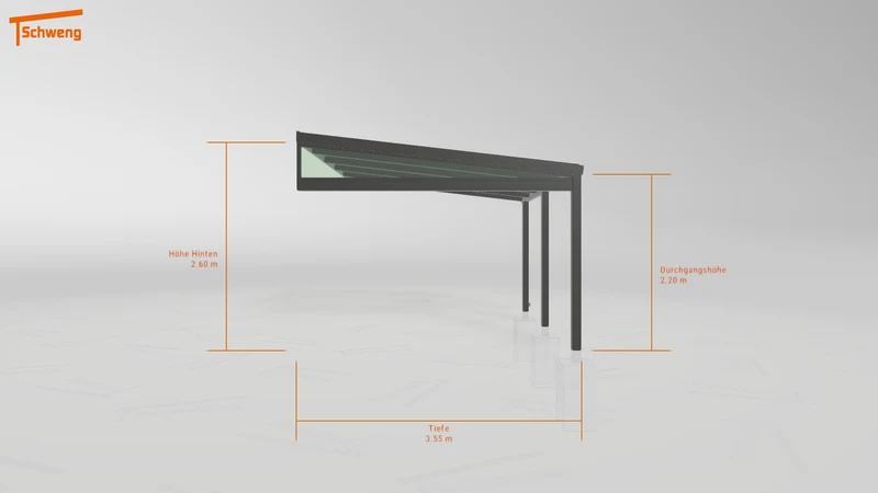 #DE Schweng Pultdachcarport S350 (ID 42vkpg) #MTG
