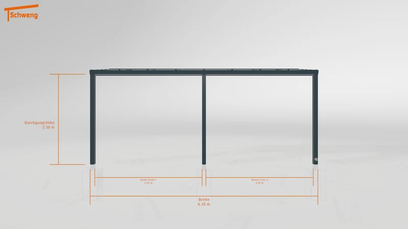 #DE Schweng Terrassenüberdachung S350 (ID yg72jb)