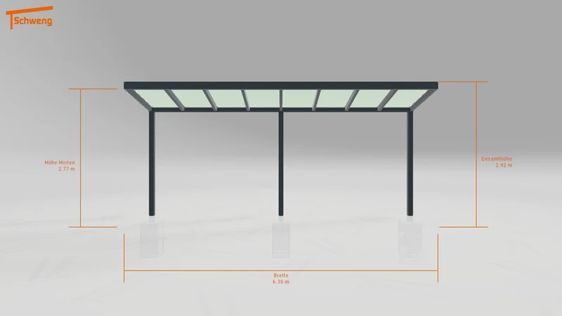 #DE Schweng Terrassenüberdachung S350 (ID yg72jb)