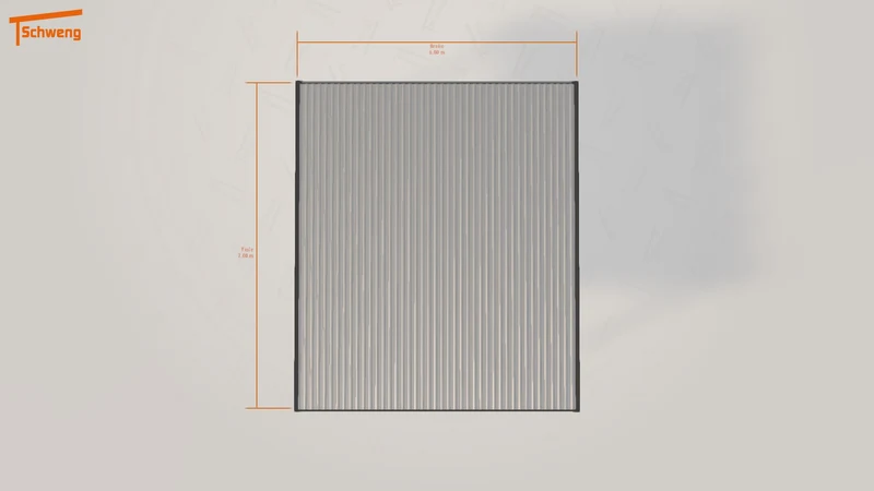 #DE Schweng Flachdachcarport C600+ (ID bk9yvp)