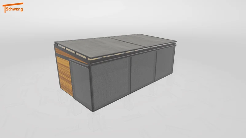 #DE Schweng Terrassenüberdachung S400 (ID 42vk3z)