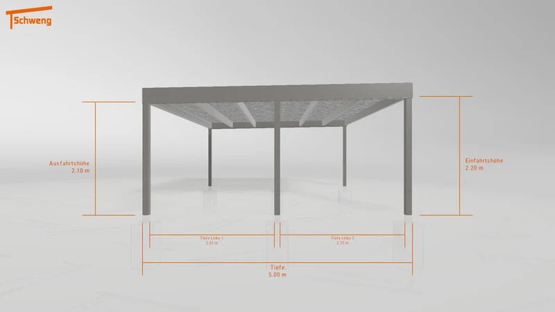 #DE Schweng Flachdachcarport C600+ (ID mjrqmj)