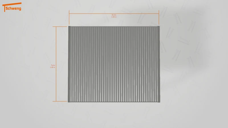 #DE Schweng Flachdachcarport C600+ (ID mjrqmj)