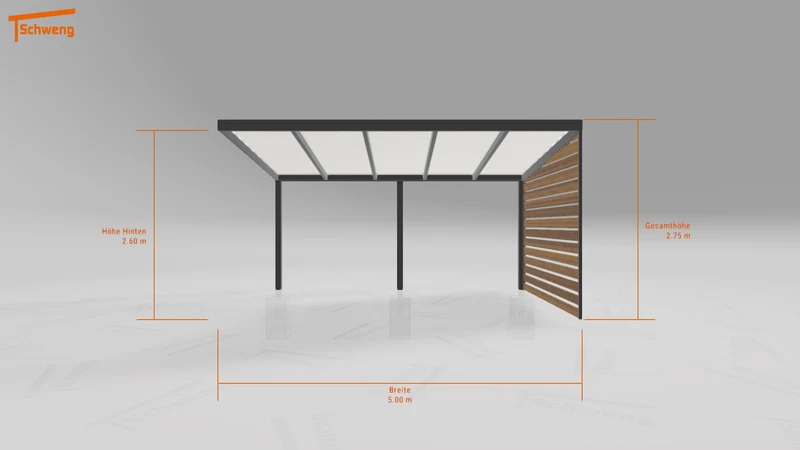 #DE Schweng Terrassenüberdachung S400 (ID 33pkrq)