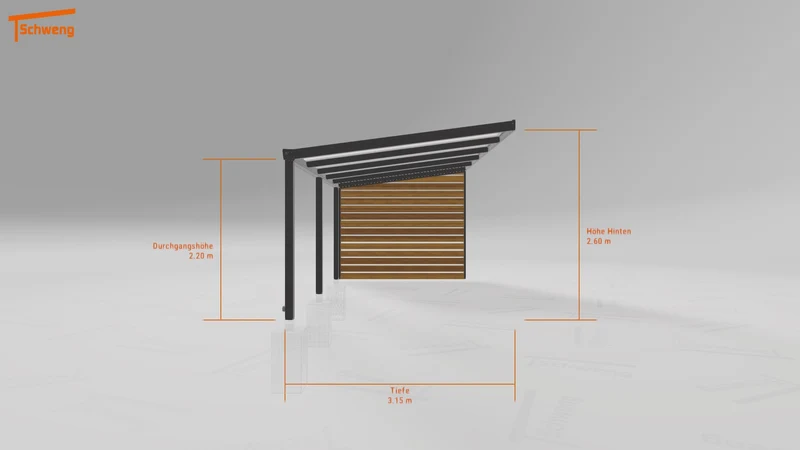 #DE Schweng Terrassenüberdachung S400 (ID 33pkrq)
