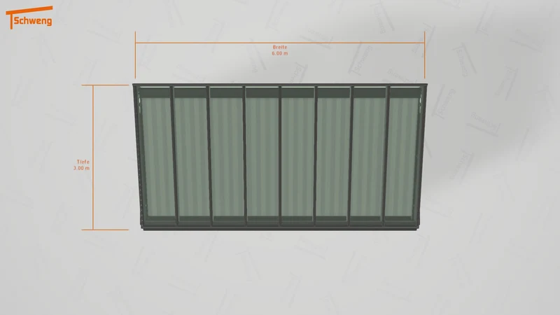 #DE Schweng Terrassenüberdachung S350 (ID g7p877)