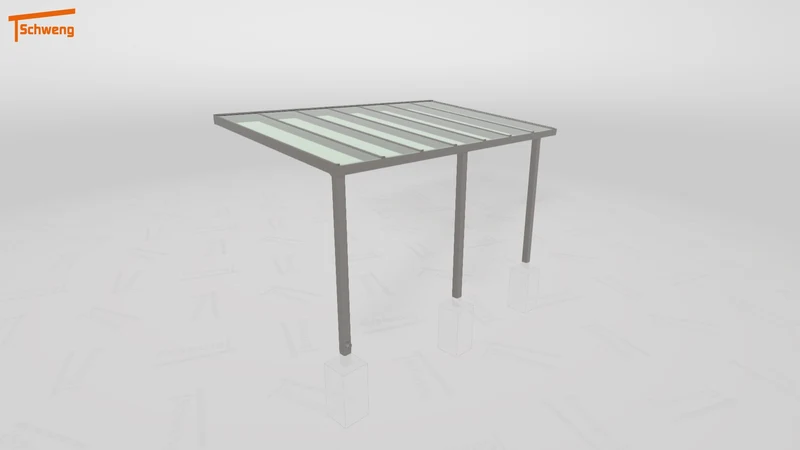 #DE Schweng Pultdachcarport S350 (ID pbq8xz)