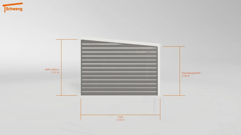 #DE Schweng Terrassenüberdachung S350 (ID n547n5)