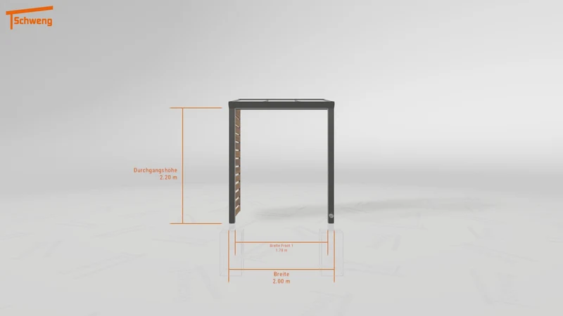 #DE Schweng Terrassenüberdachung S350 (ID 9wpzd5)